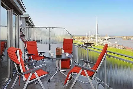 Residenz Am Hafen Apartment Bensersiel Exterior photo