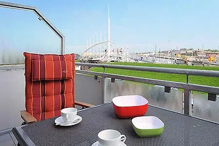 Residenz Am Hafen Apartment Bensersiel Exterior photo